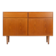 Buffet vintage en teck Omann Jun Kommode 60er Design danois 120cm