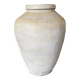 Jarre en terre cuite indienne beige