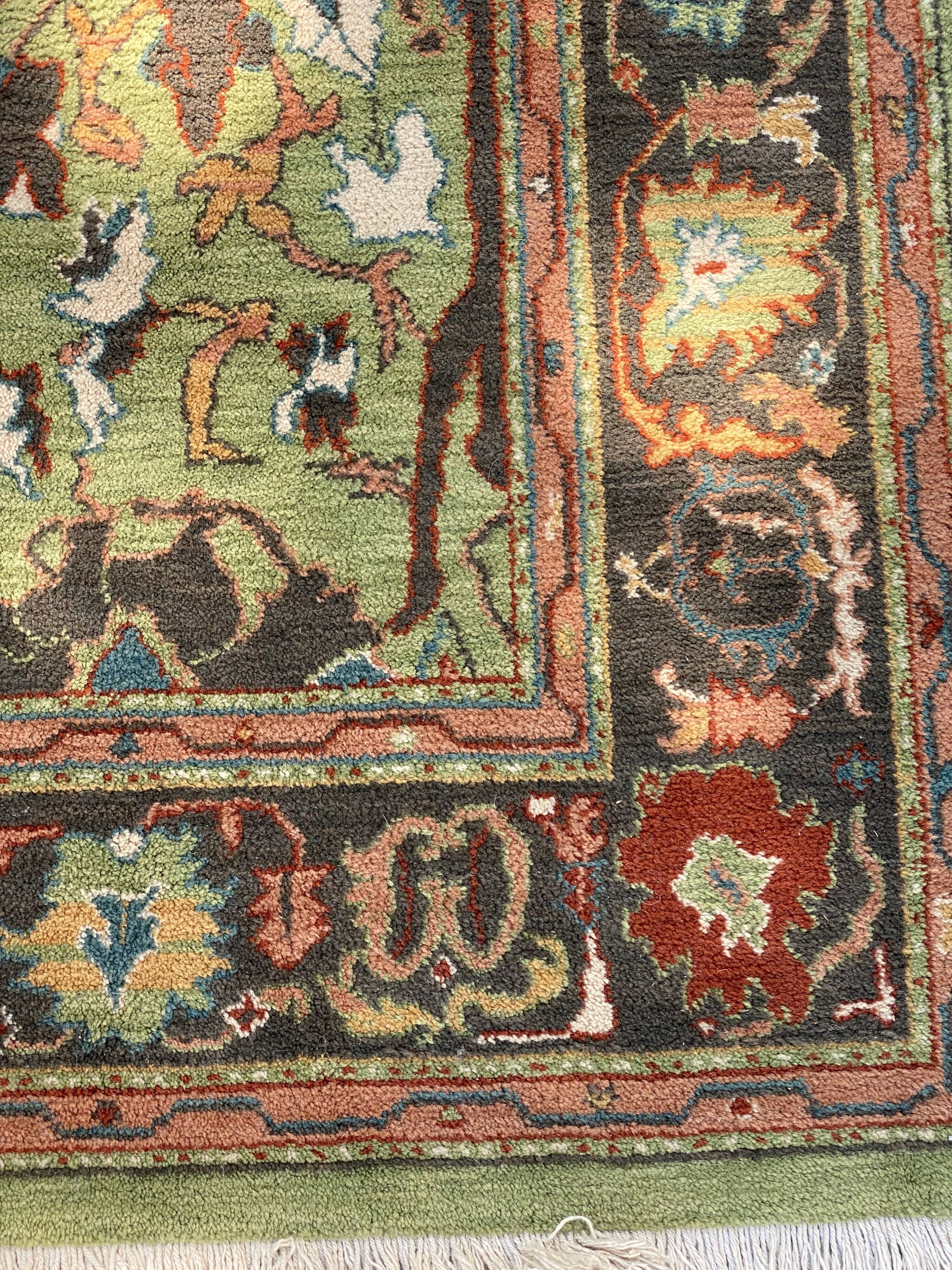 Handmade carpet in Middle East wool