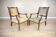Set of 19th Century English Armchairs in Sheraton Style
