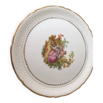 Vintage Plate old model Fragonard porcelain