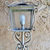 Wrought iron floor lamp