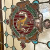 Stained glass windows for separation or partition