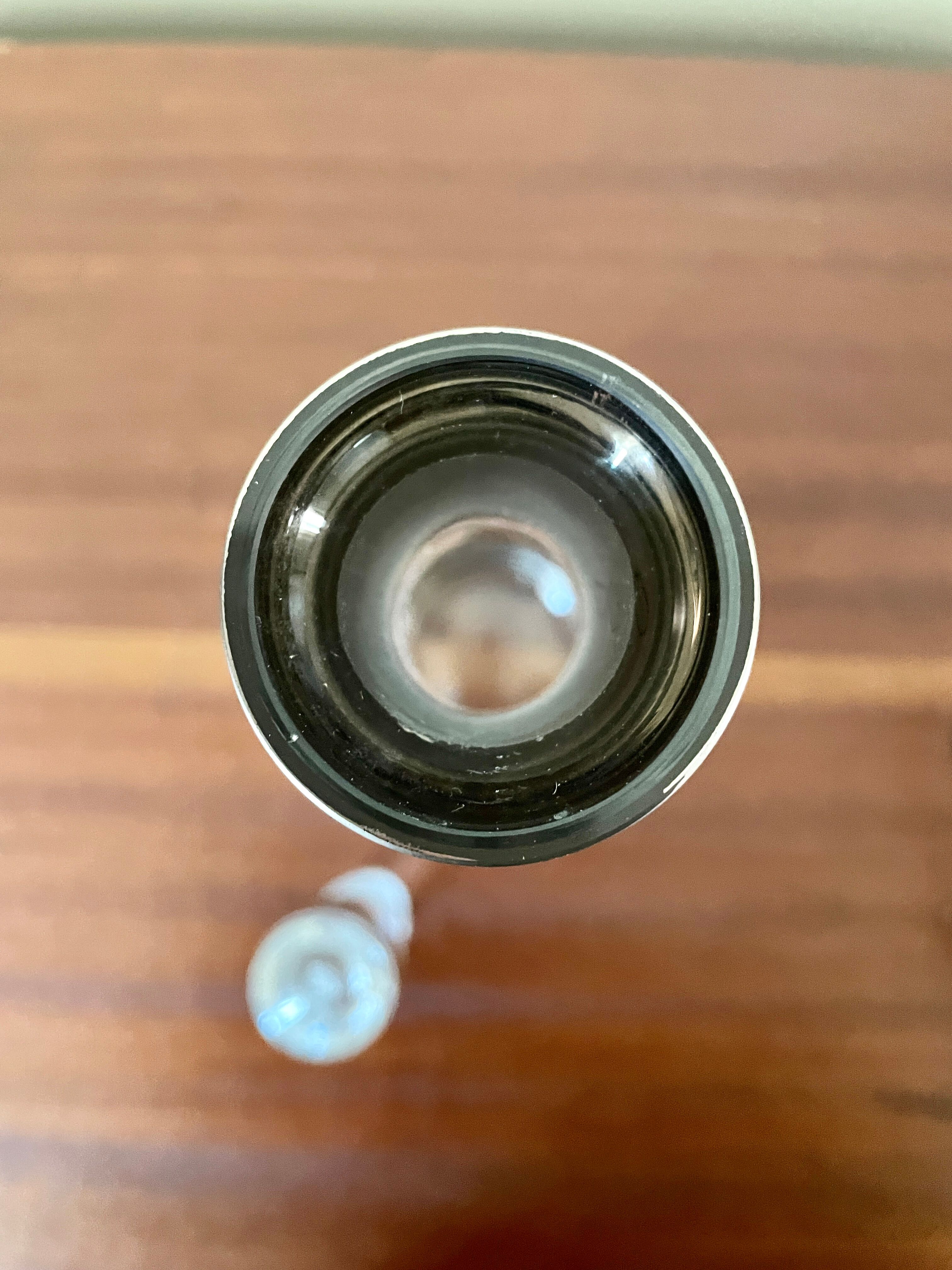 Bohemian crystal liqueur service