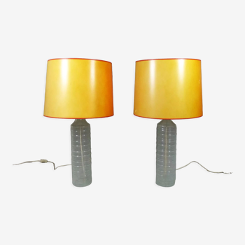 Italian glass table lamps 1960’s