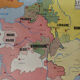 Rossignol school poster historic map No.9 - 10 Jeanne D'Arc and Louis XI