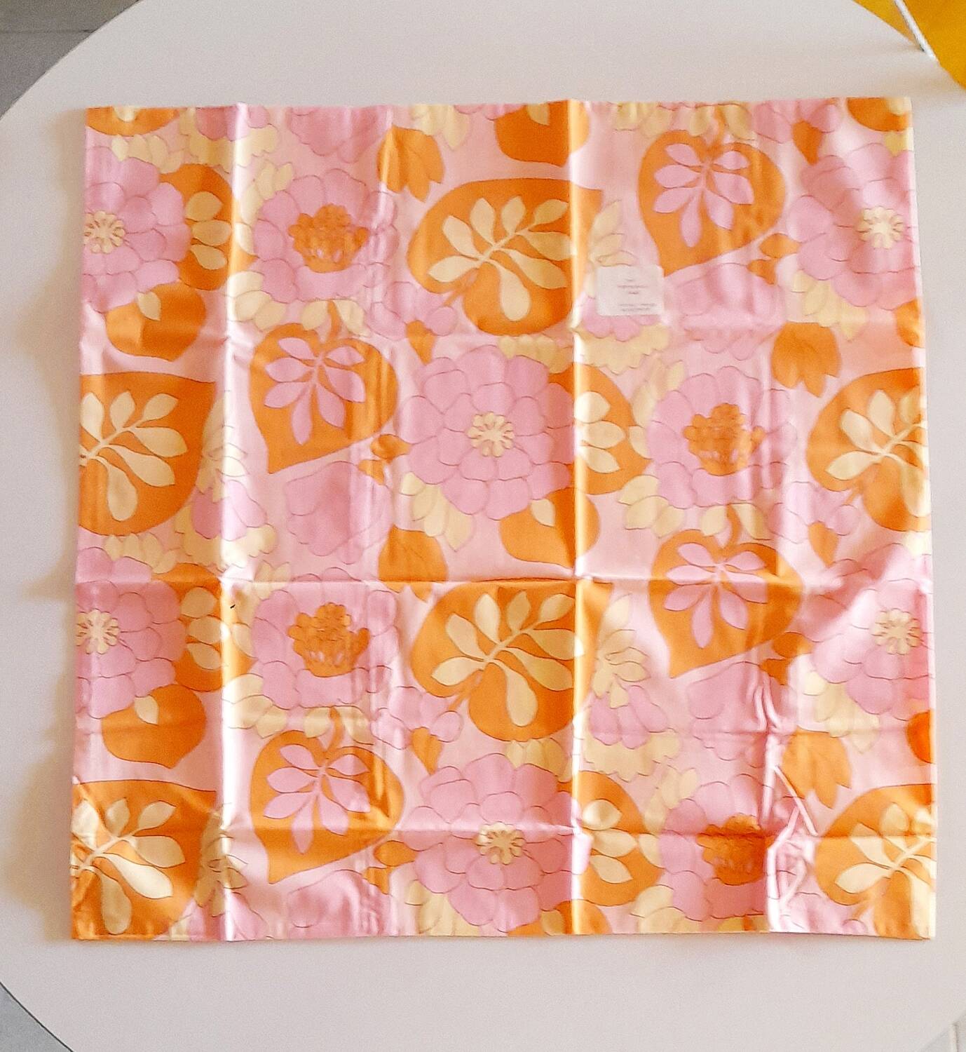 70s floral pillowcases