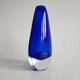 Murano glass vase Sommerso Mid Century Modern 1970s