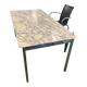 Marble and metal table by Florence Knoll 1960