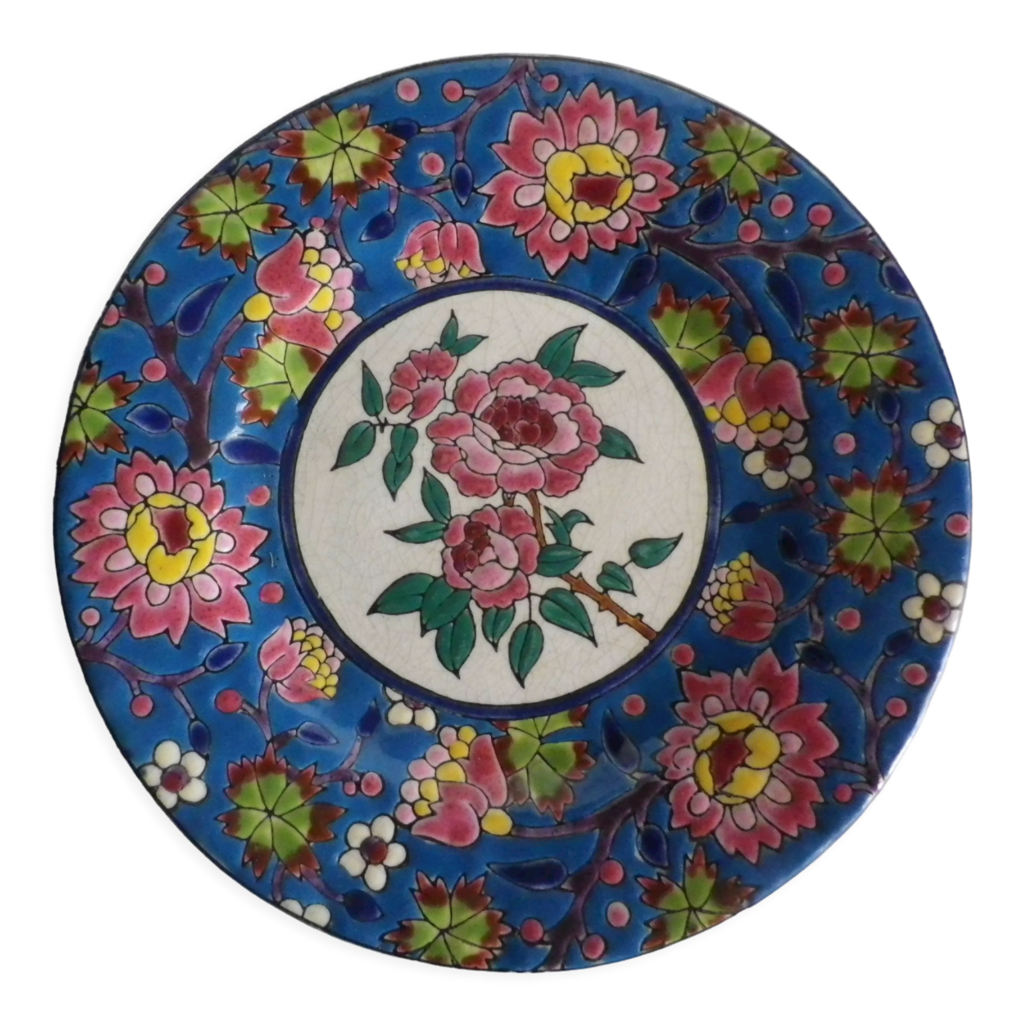 Enamel plate la louvière