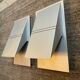 Pair of designer wall lights from the 80s-90s