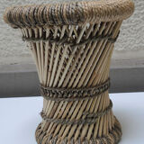 2 rope & bamboo stool patterns