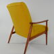 Fauteuil des années 60 jaune
