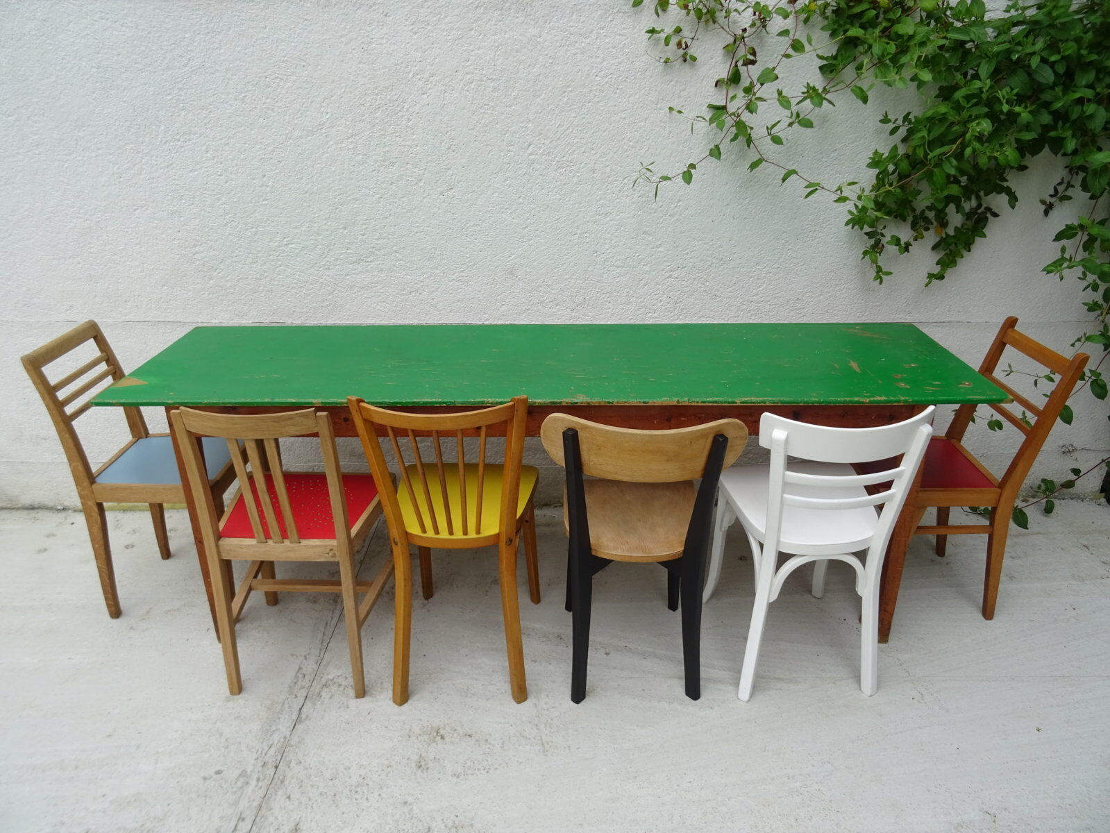 Bistro table 2m20 long