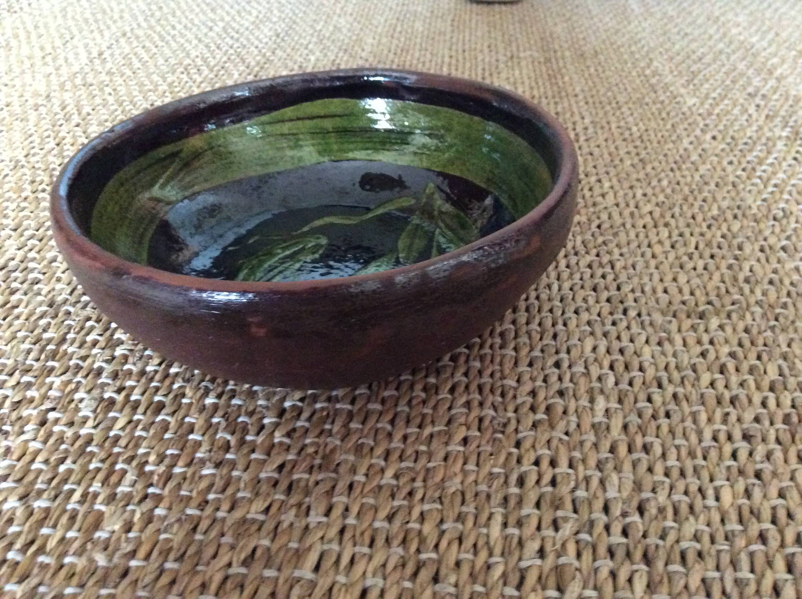 Mexican terracotta dish