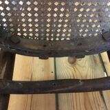 Fluted bistro chair in early 1900