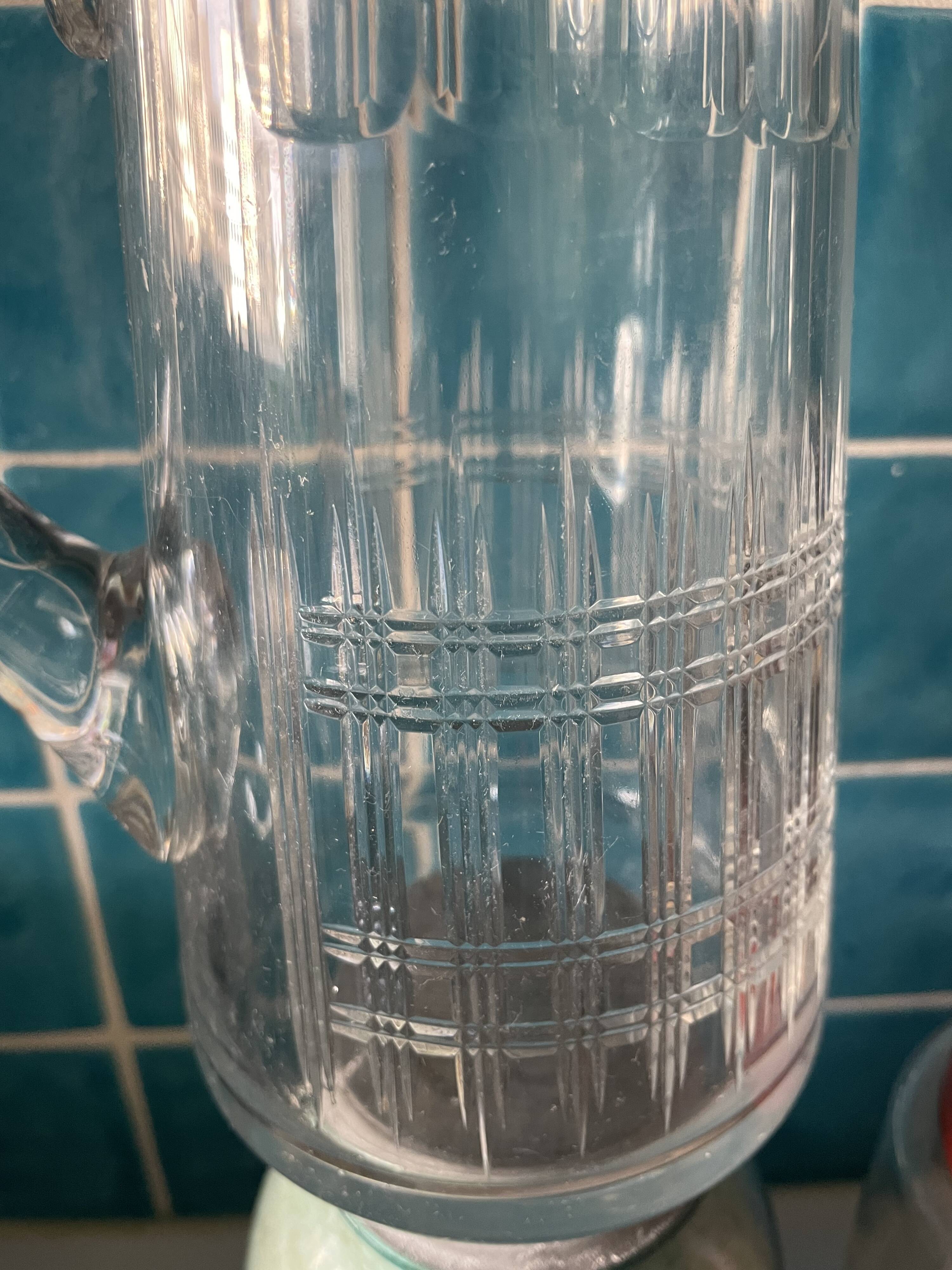 Baccarat water jug, Nancy model