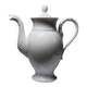Théière "Aigle" porcelaine blanche très fine de Limoges par Raynaud années 60