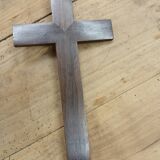 Antique wooden and metal crucifix