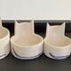 Series of 4 ceramic cat ramekins