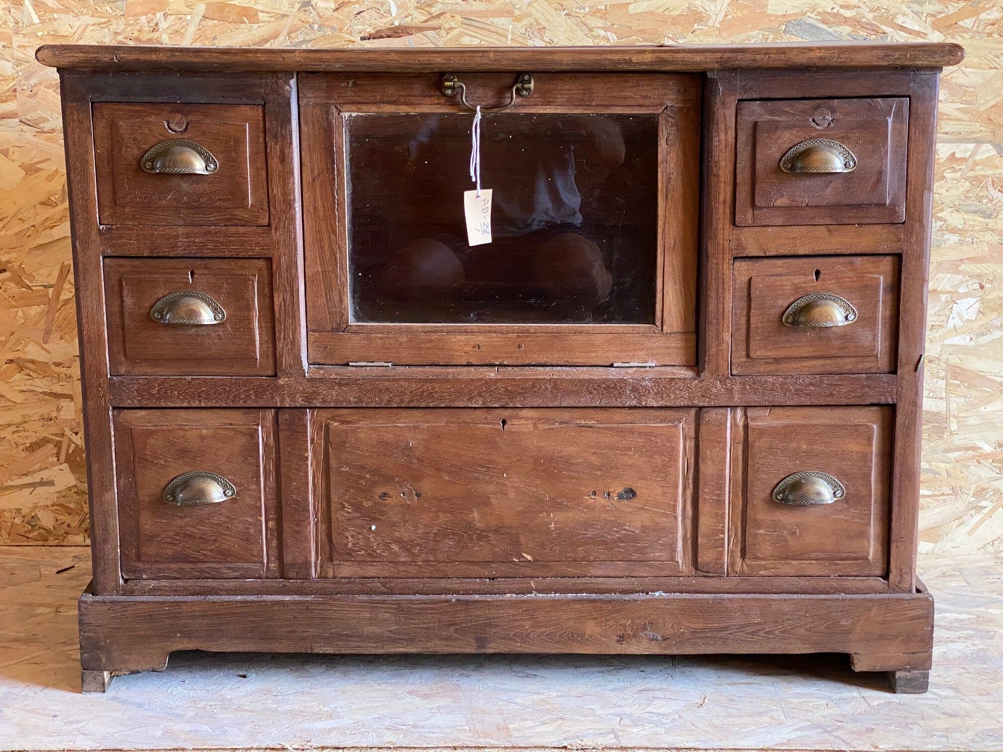 Teak jeweler's furniture