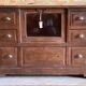 Teak jeweler's furniture