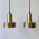 Set vintage pendant lamps Frandsen