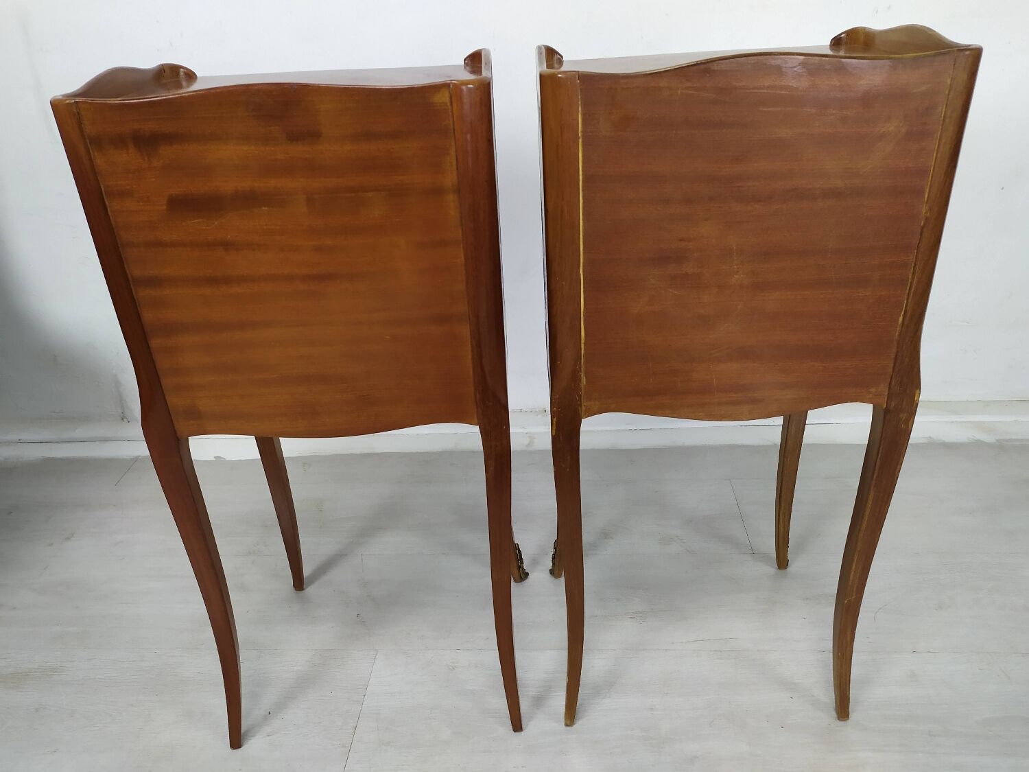 Pair of Louis XV style bedside tables