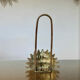 Letter holder "sun" brass 60s 70s