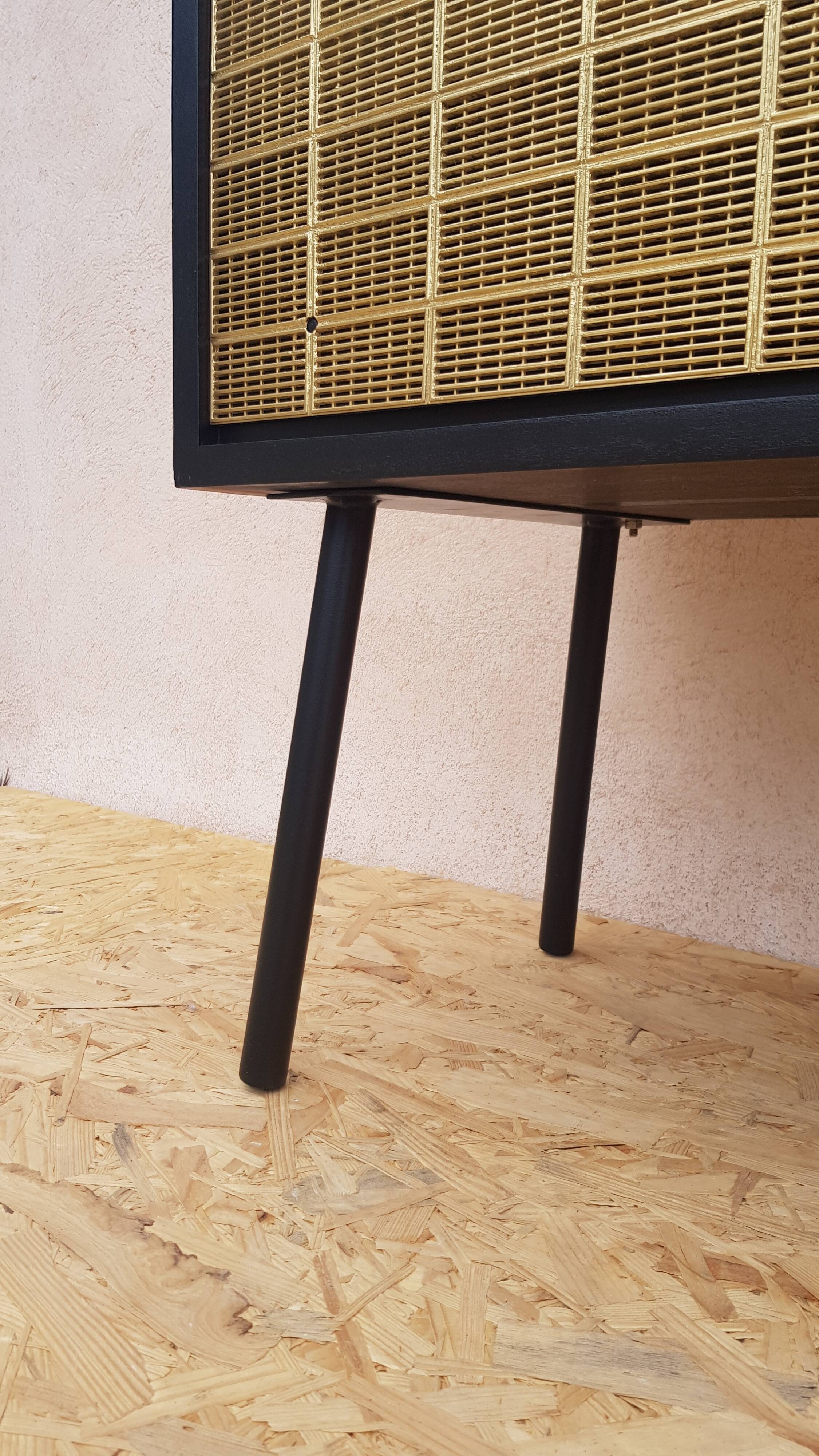 Vintage hifi radio cabinet the voice of his master