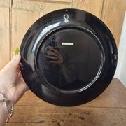 Unusual vintage wall plate seafood curiosity cabinet