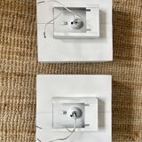 Pair of Disderot wall lights model 2091