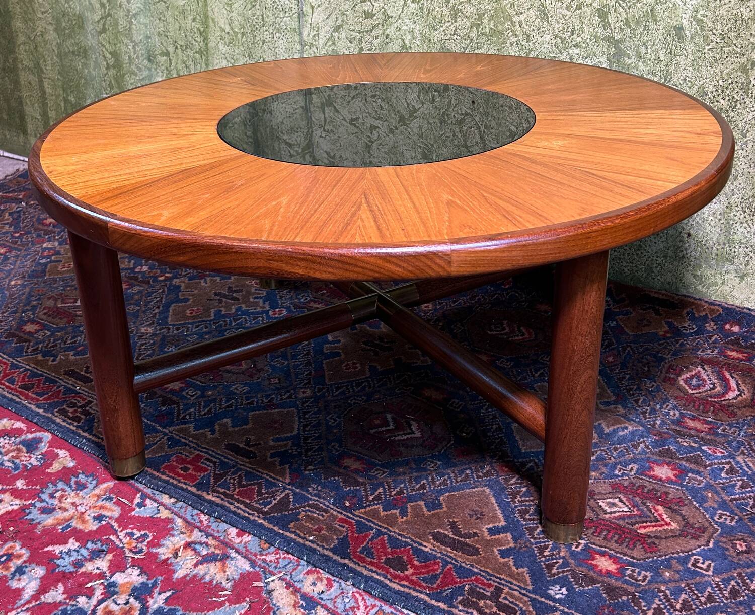 Mid century retro vintage teak GPlan round coffee table