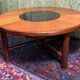 Mid century retro vintage teak GPlan round coffee table