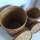 Boxes in rattan 70s