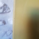 Yellow vintage tubular chair