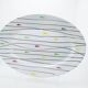Mid century hand painted platter