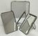 three barber mirrors metal frame early to middle XXth