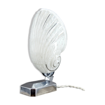 Modernist Art Deco "Coquillage" lamp, France, circa 1930