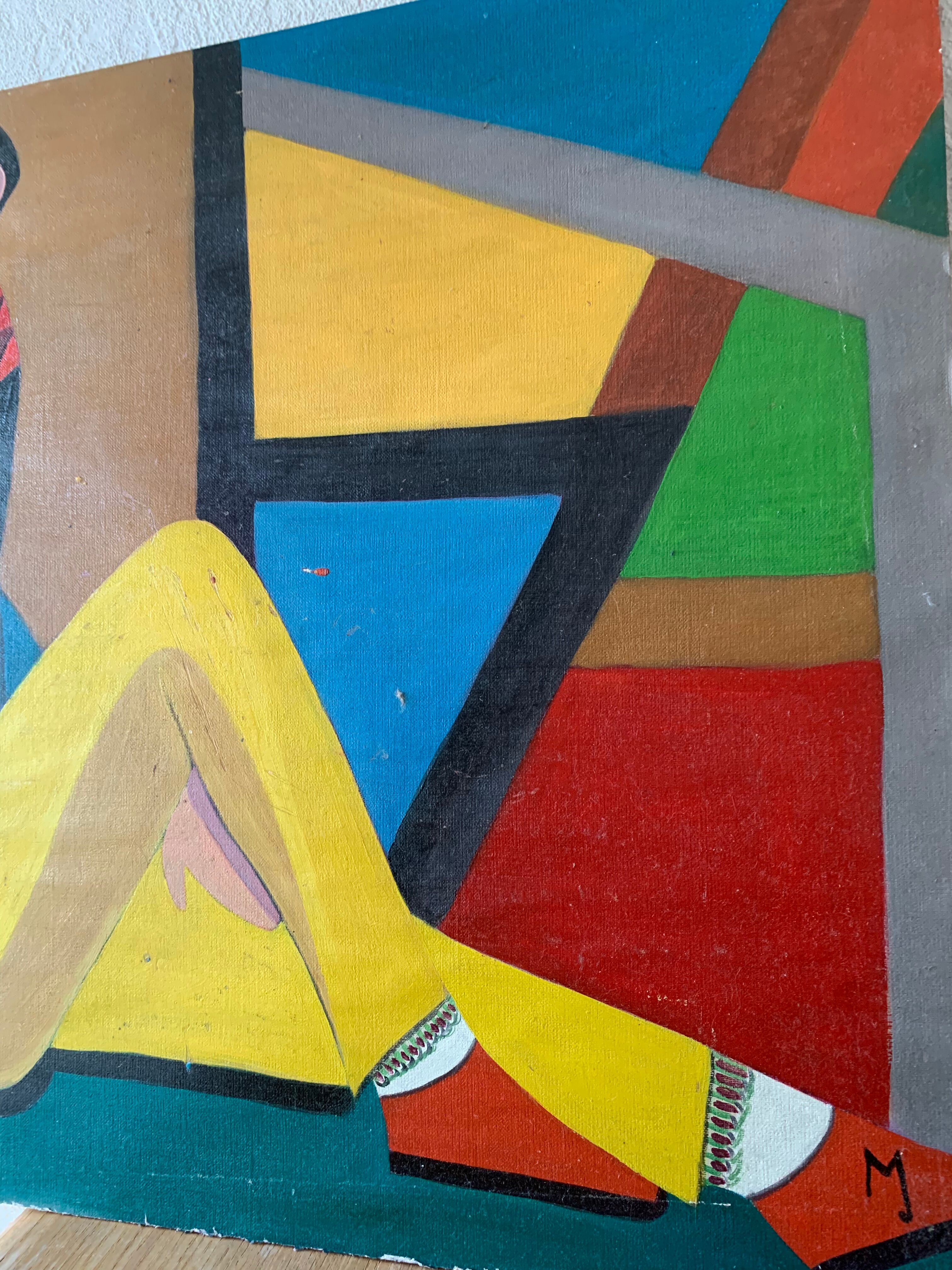 Oil on panel