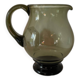 Smoked glass carafe
