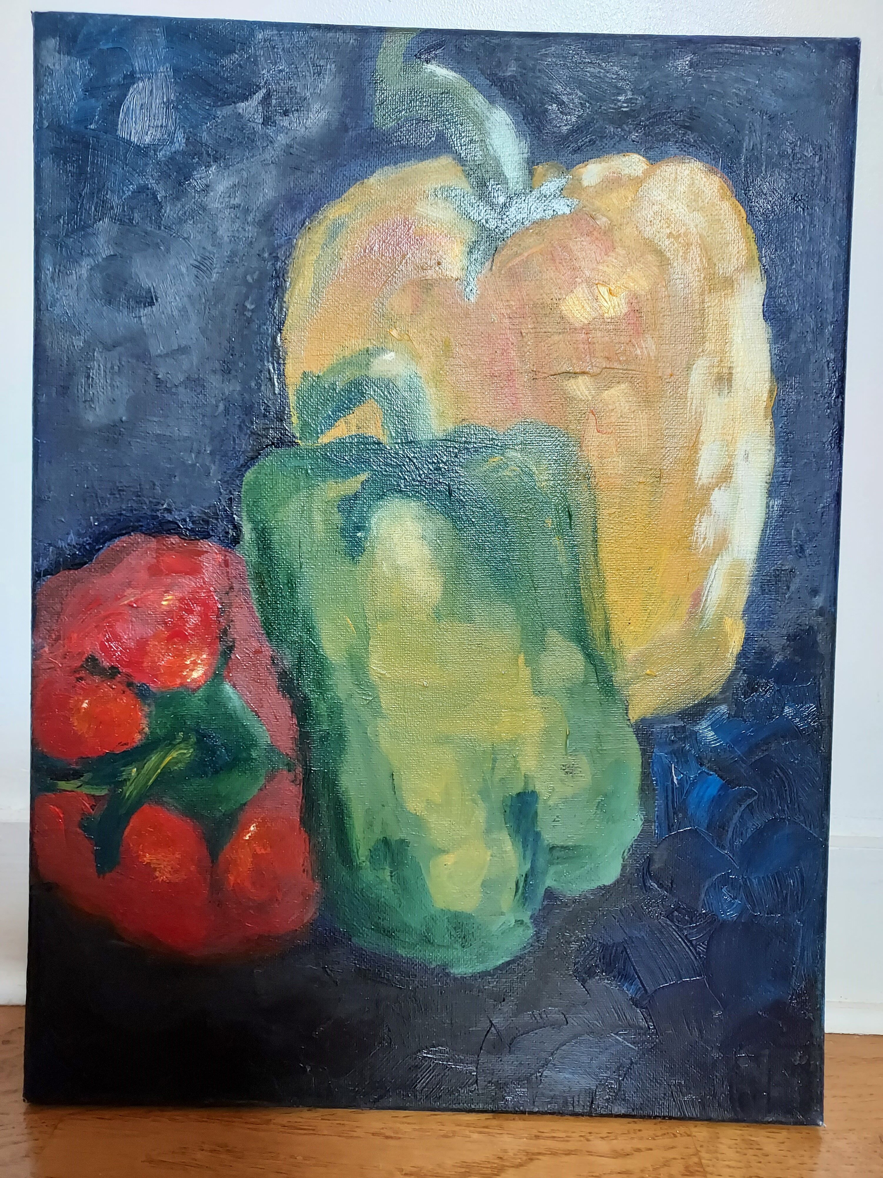 Nature morte poivrons