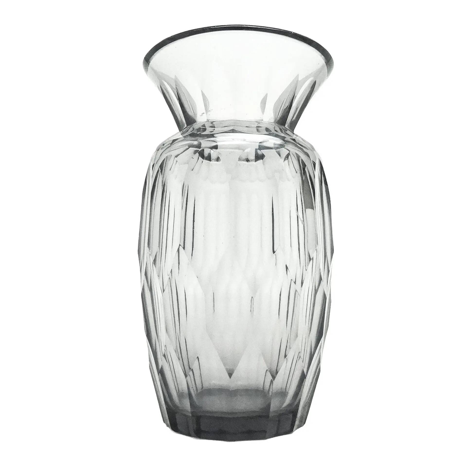 Art Deco vase, crystal, Poland, 1930s