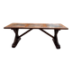Table de ferme en chêne massif