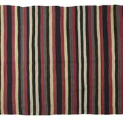 Grand Kilim Oushak Vintage Striped Red and Beige 328 x 190 cm