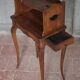 Bedside table, nightstand wood, accent furniture, antique furniture.