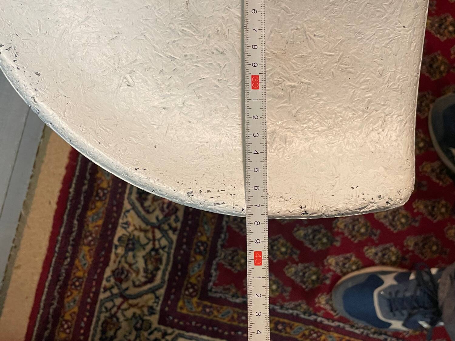 Vintage Scandinavian design tripod high stool