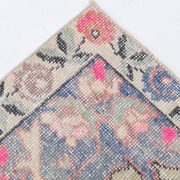 4x7 Pale Orange & Beige Oriental Wool Turkish Vintage Rug, 127x210Cm SK 6787