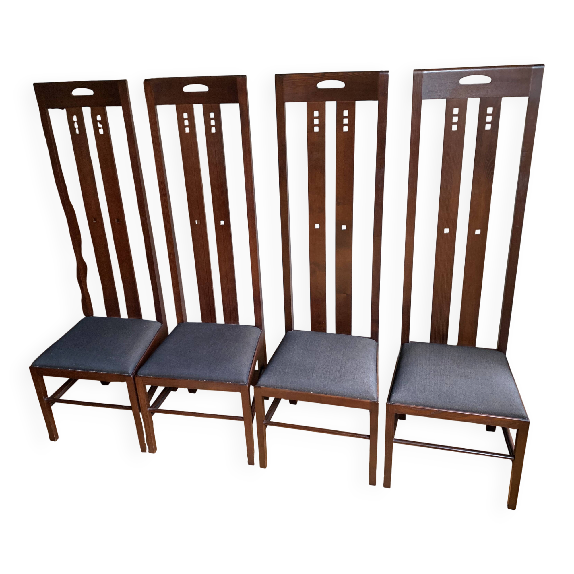 4 Mackintosh Chairs