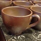 11 bowls of Noron cider from Turgis pottery